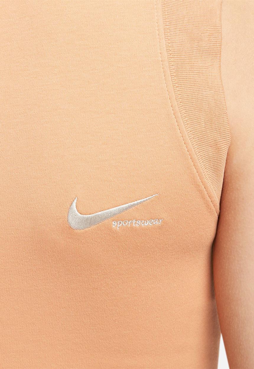 Nike - W nsw collection crop tank - amber brown 