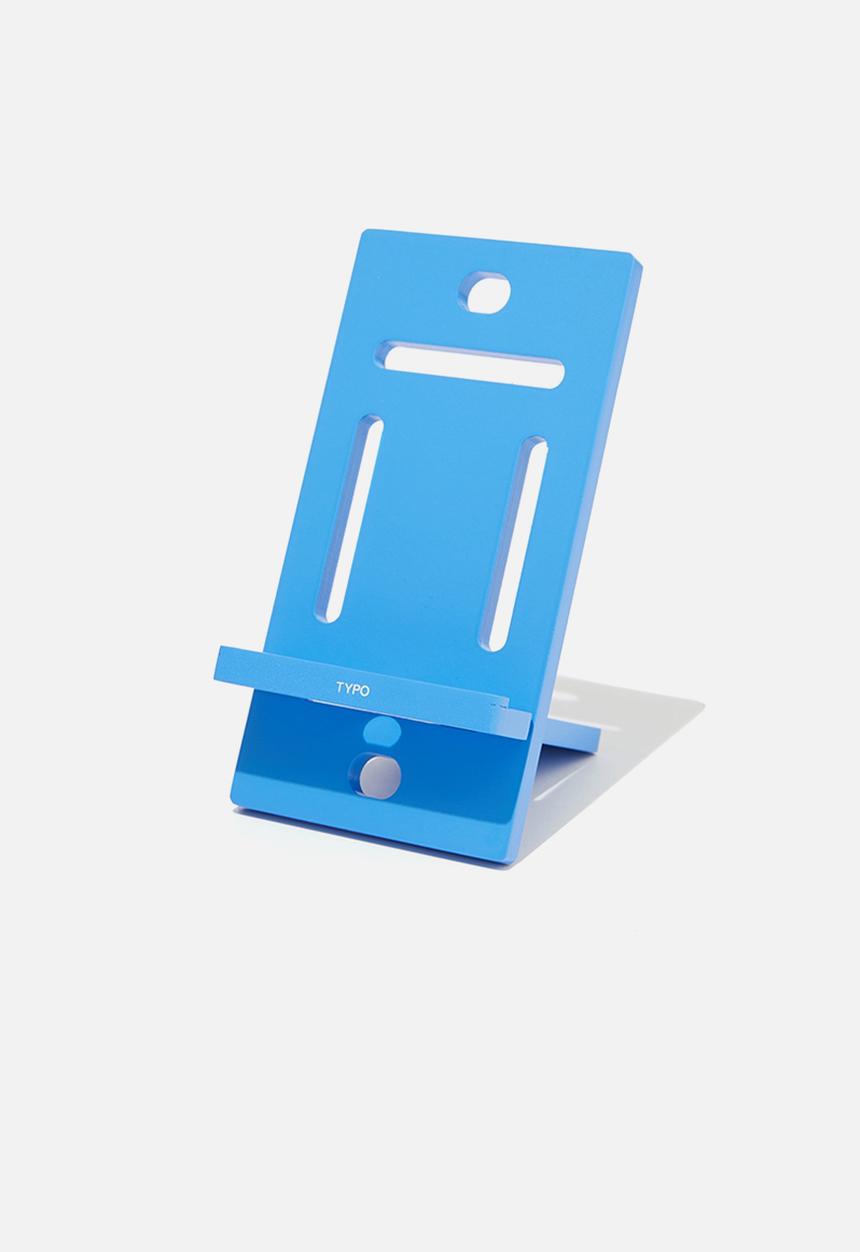 Typo - On hold phone stand - cornflour