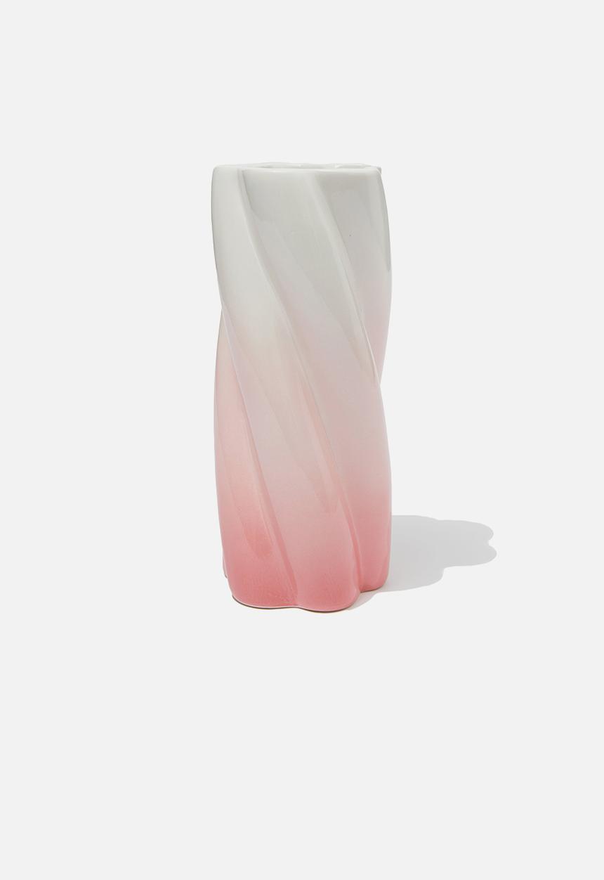 Typo - Mystic minded vase - rosa powder ombre