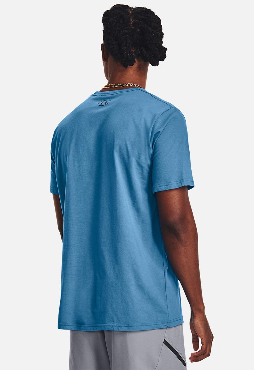 Under Armour - UA Sportstyle lc ss tee - cosmic blue 