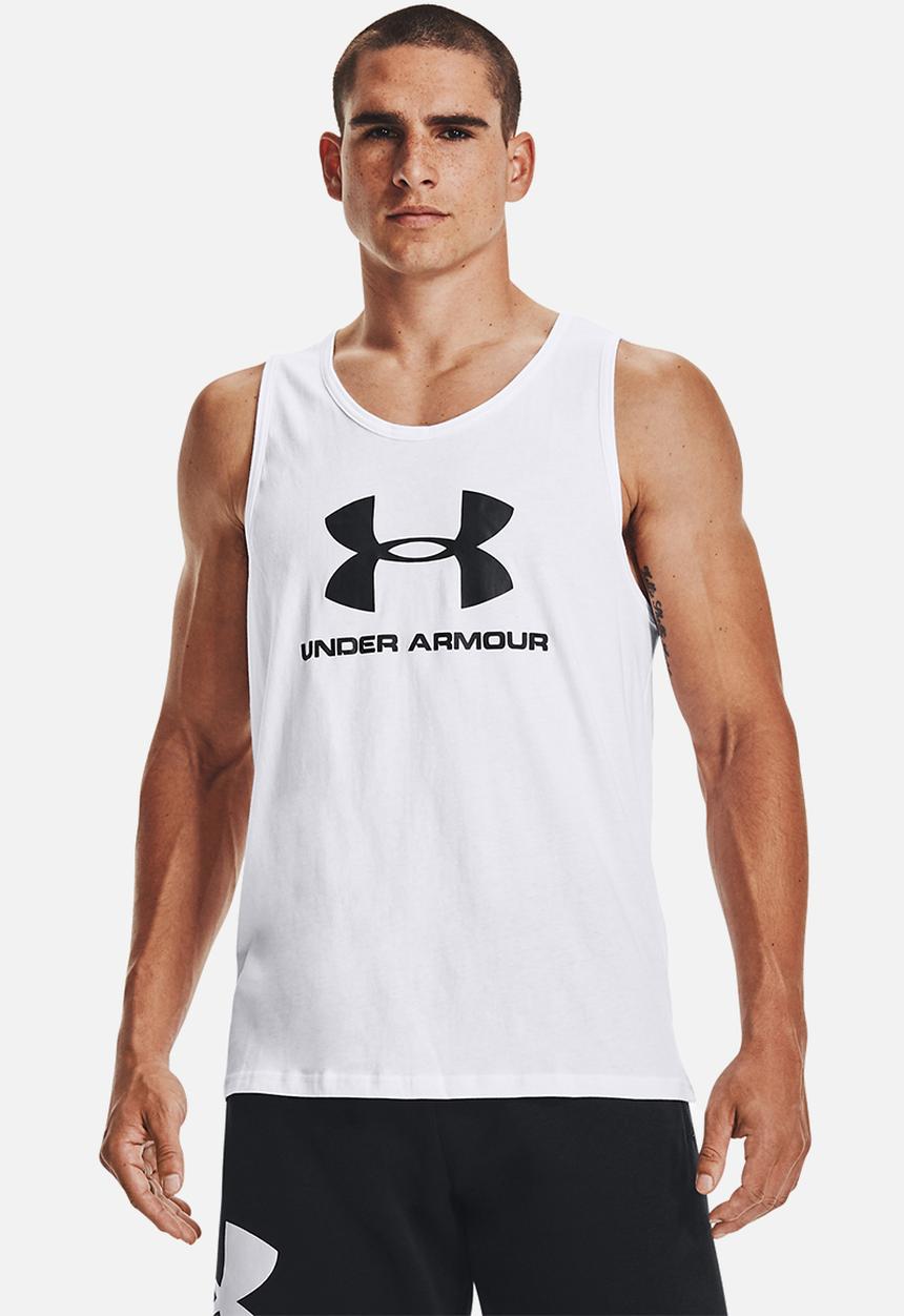 Under Armour - Ua sportstyle logo tank - white 