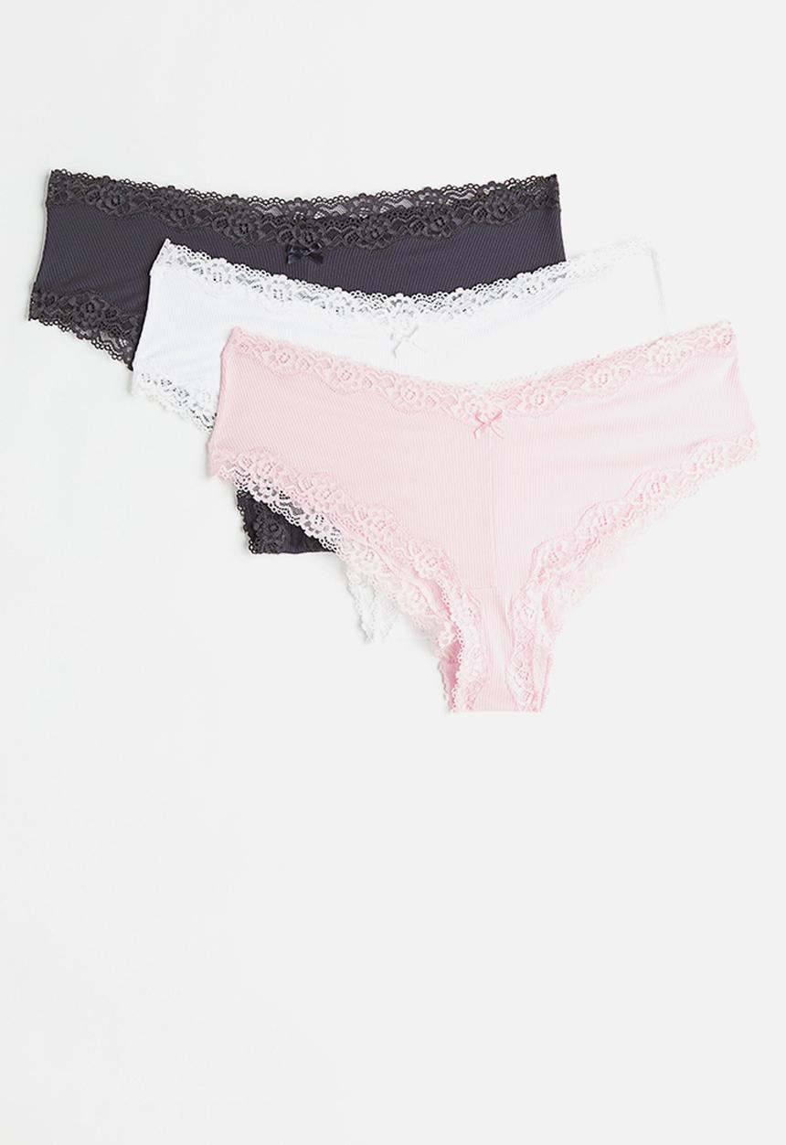 H&M - 3 Pack hipster briefs - multi 