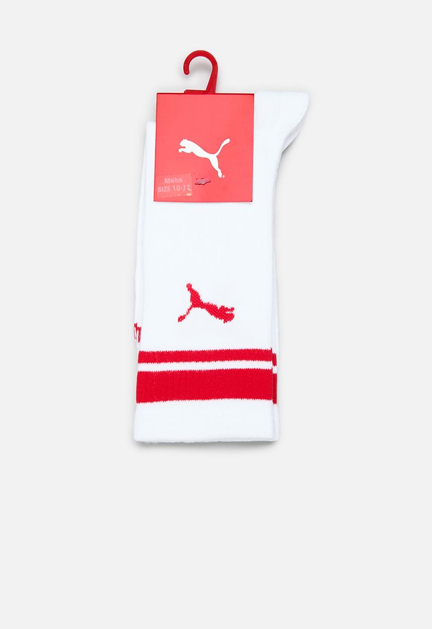 PUMA - Mens seasonal brand sock - white