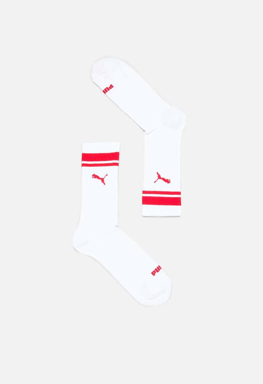 PUMA - Mens seasonal brand sock - white