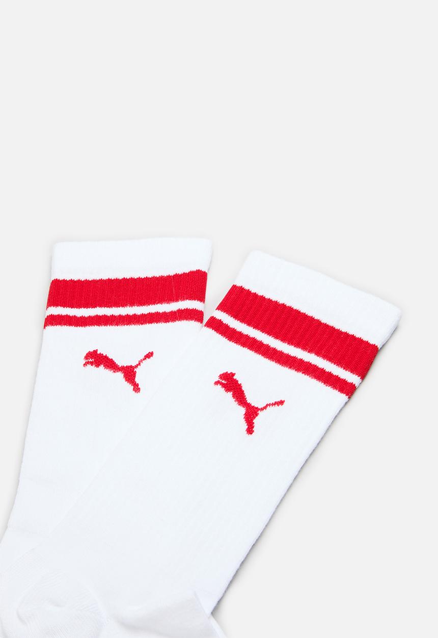 PUMA - Mens seasonal brand sock - white