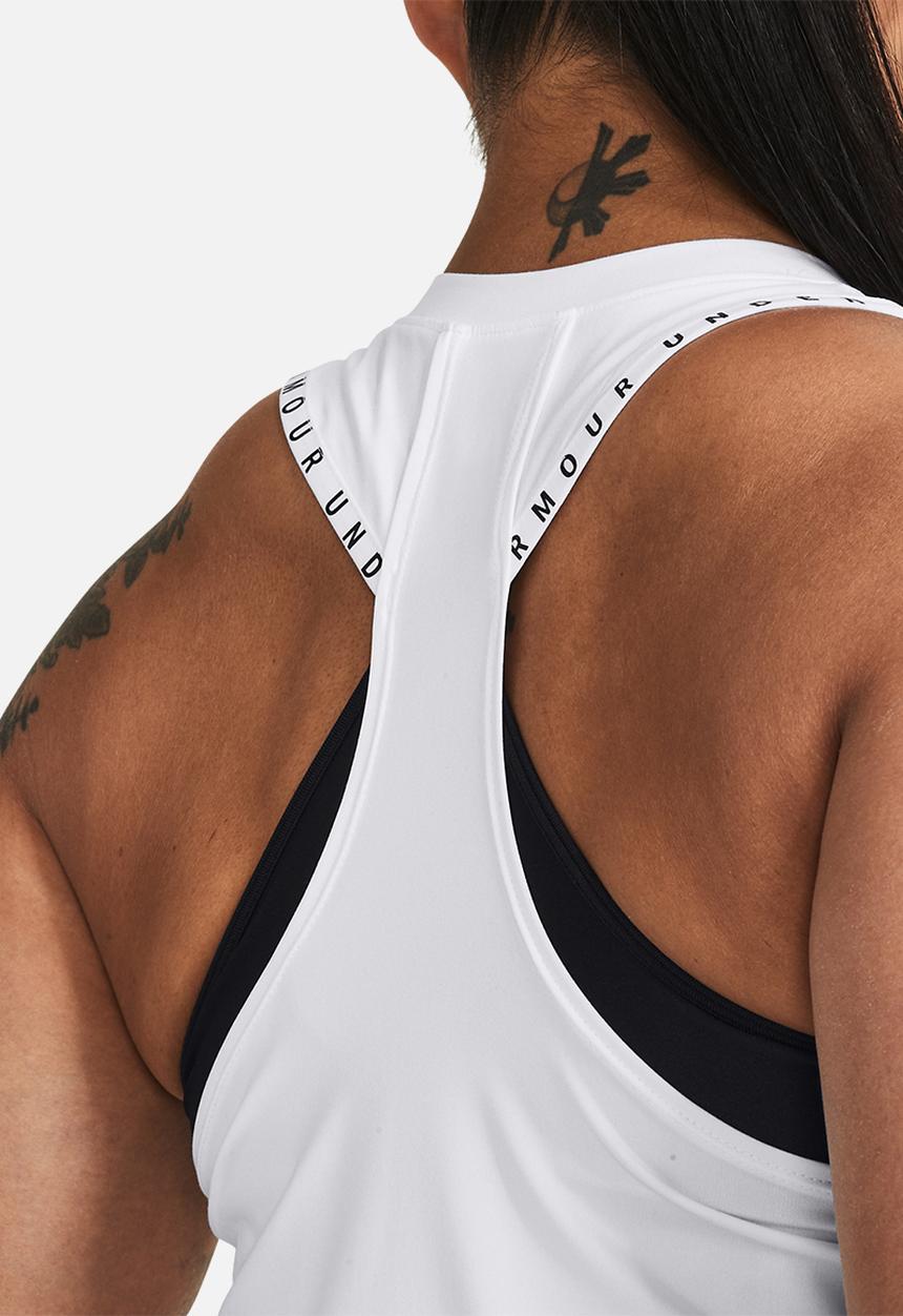 Under Armour - Knockout novelty tank - white