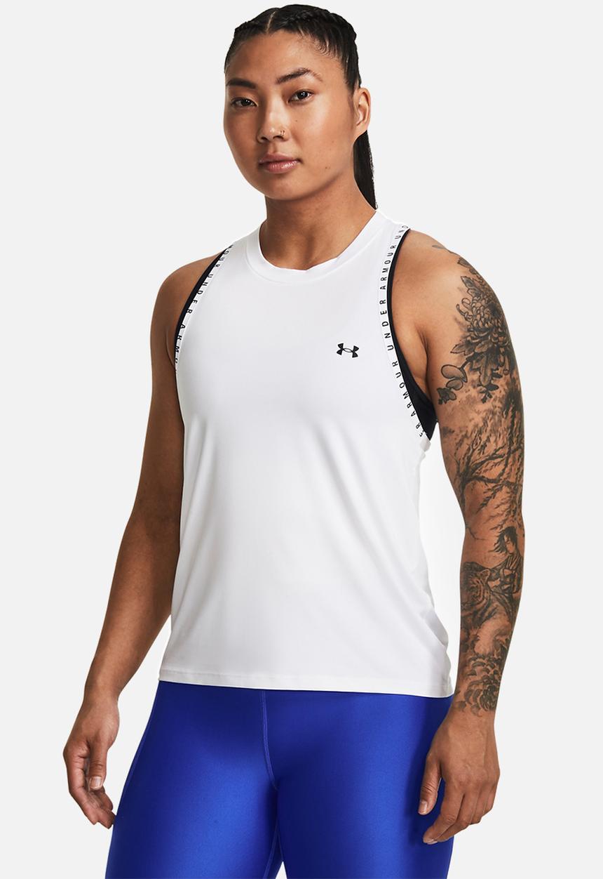Under Armour - Knockout novelty tank - white