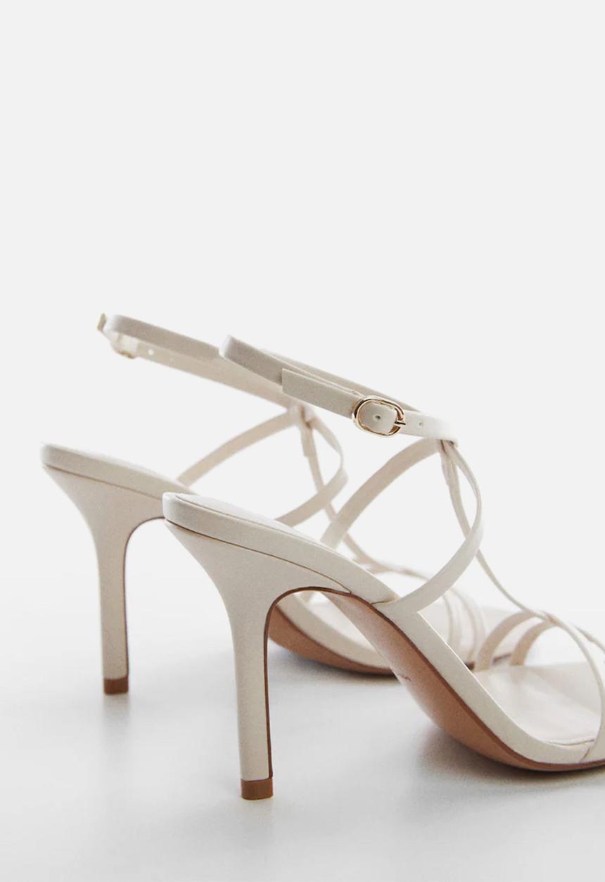 MANGO - Lucia t-bar sandal - light beige