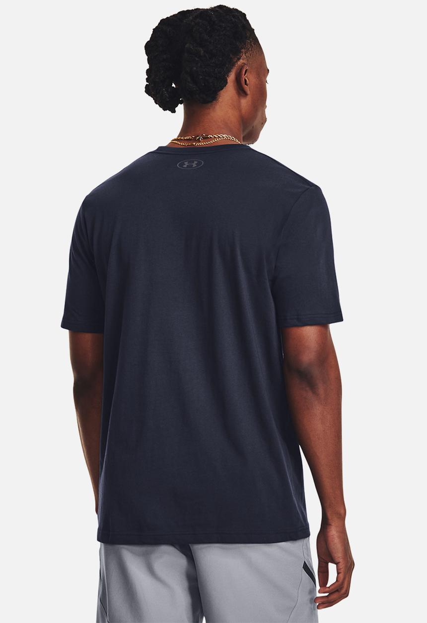 Under Armour - UA elevated core pocket tee - midnight navy 