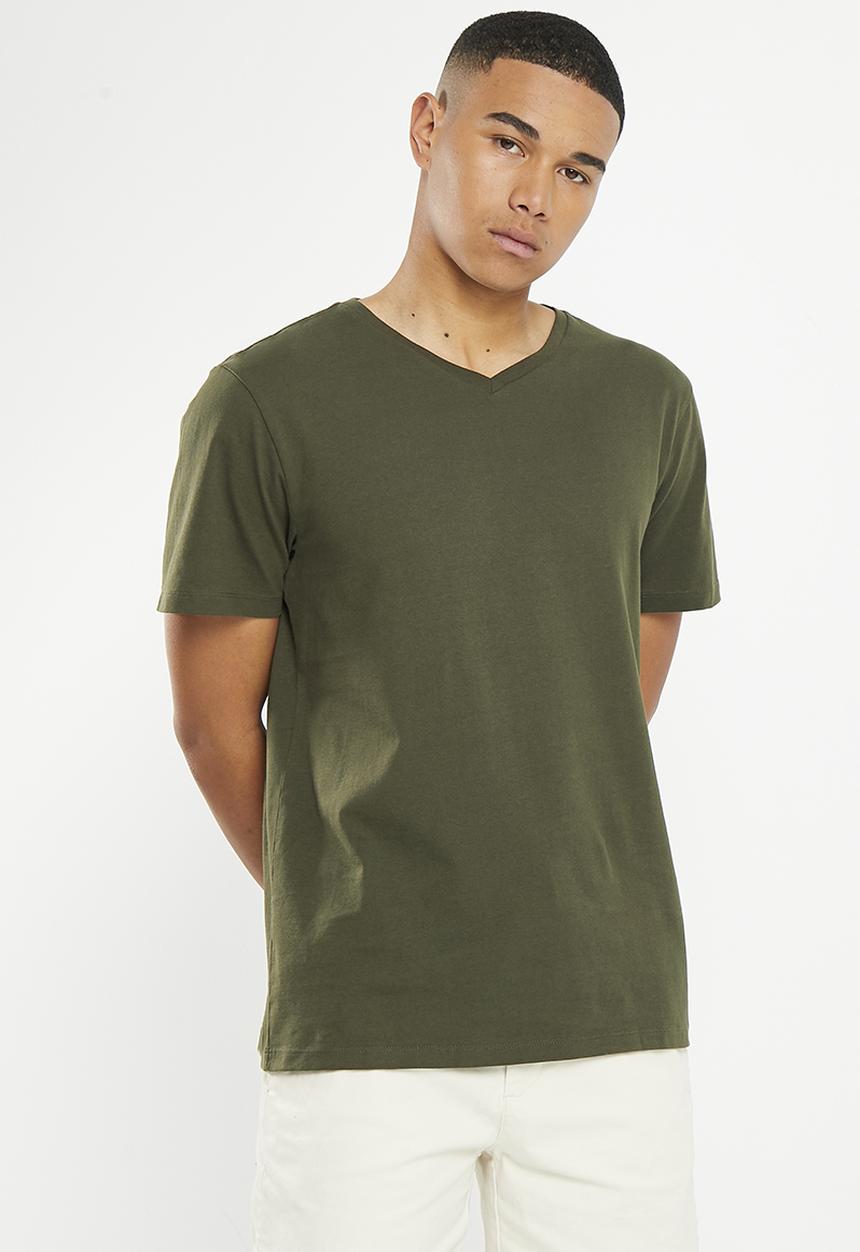 Cotton On - Organic v-neck T-shirt 3 pack - multi