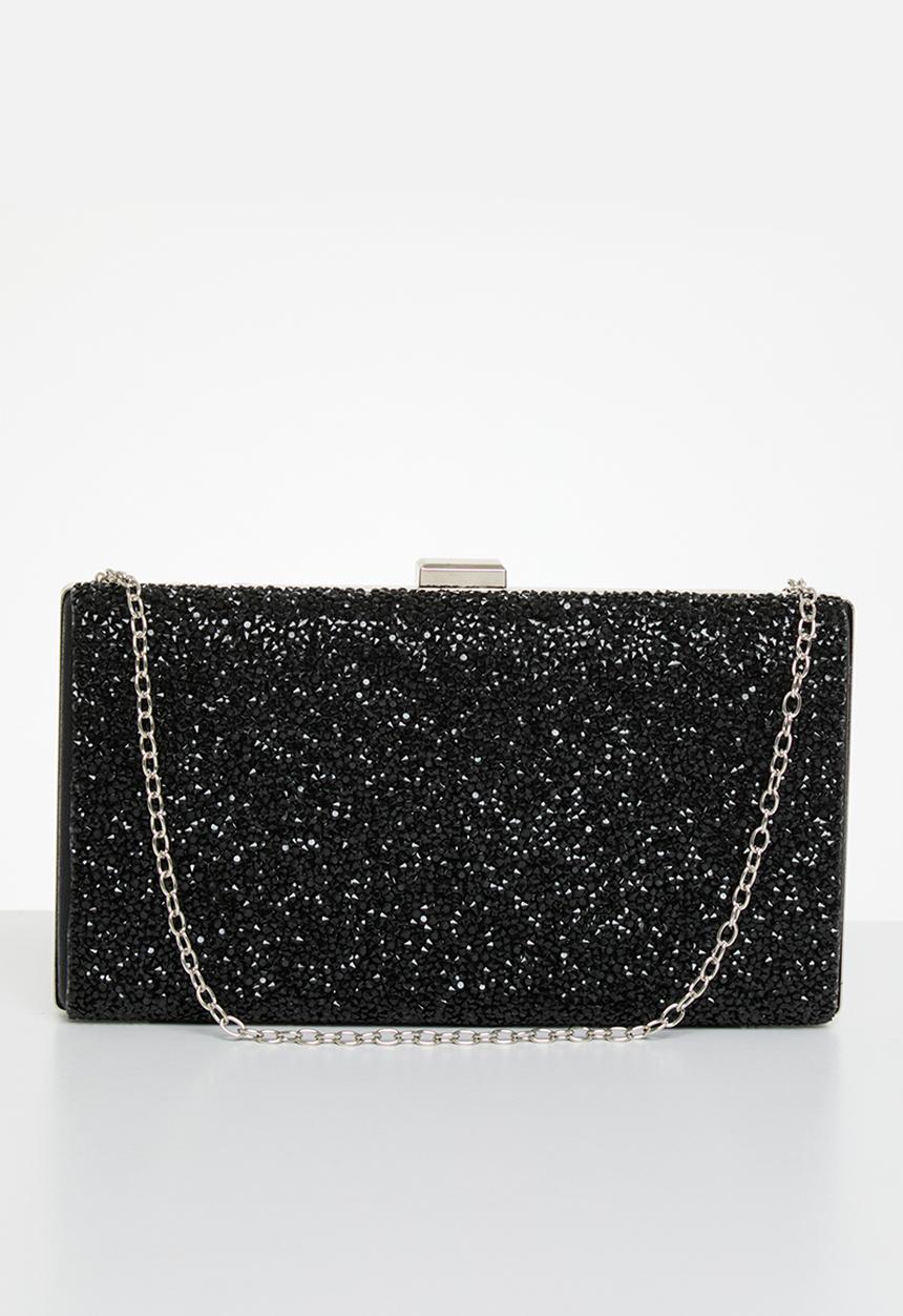 MILLA - Ellie clutch bag - black