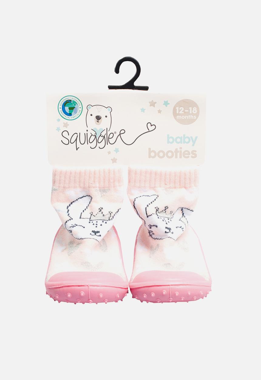 Character Group - Bunny fairy rubber booties (18- 24 months) - pink
