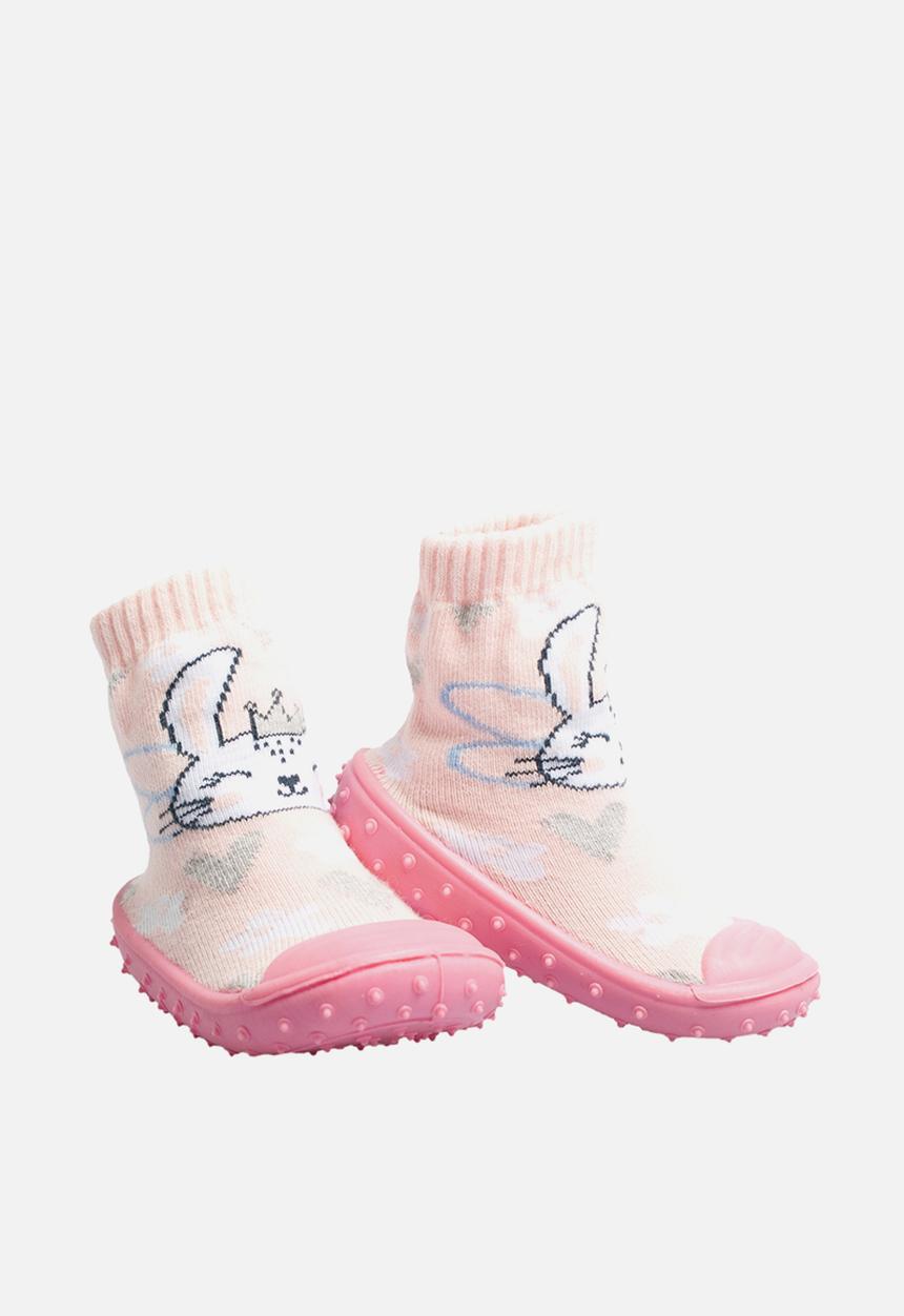 Character Group - Bunny fairy rubber booties (18- 24 months) - pink