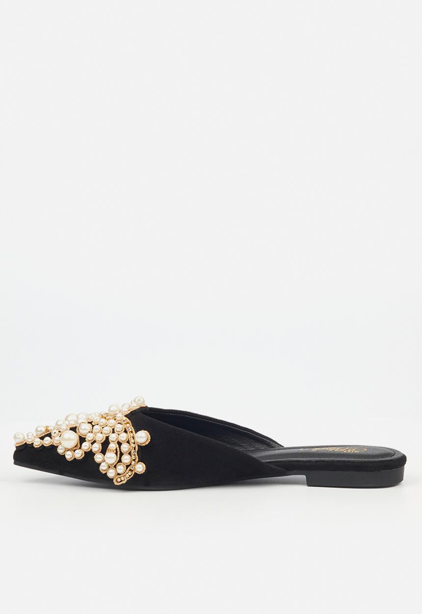 Miss Black - Clam 1 mule - black