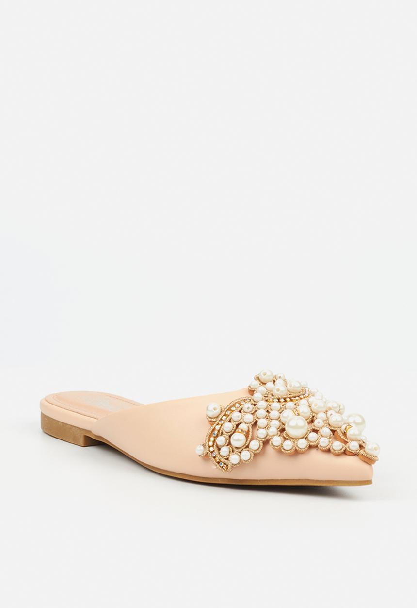 Miss Black - Clam 1 mule - pink