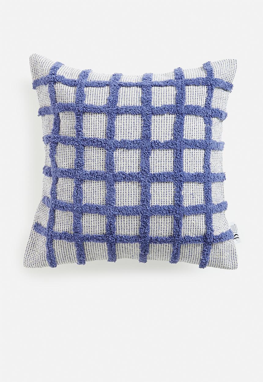 Sixth Floor - Isha cushion cover - blue