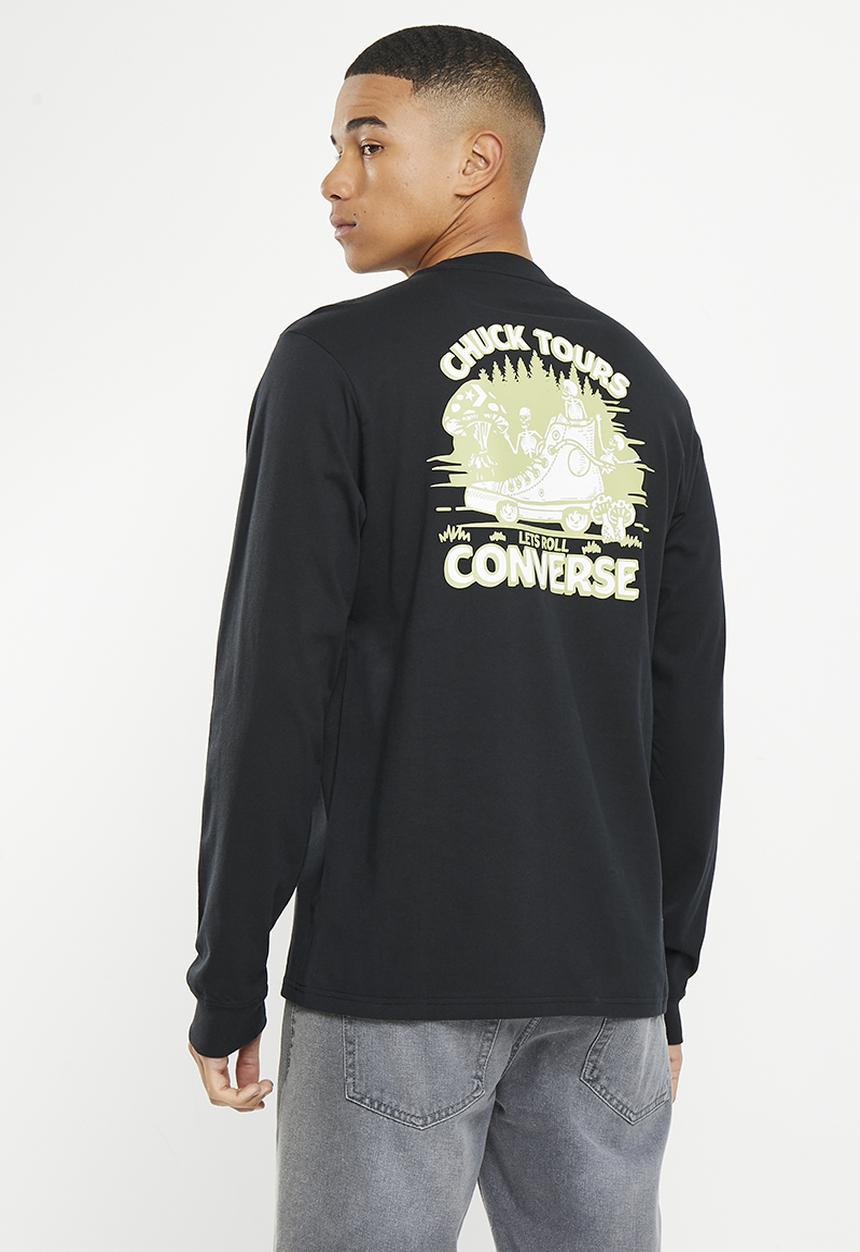 Converse - Chuck tours long sleeve tee - black 