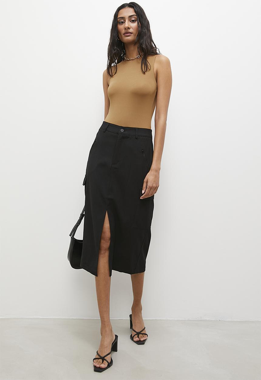 Superbalist - Boatneck bodysuit 2pk- taupe & ecru