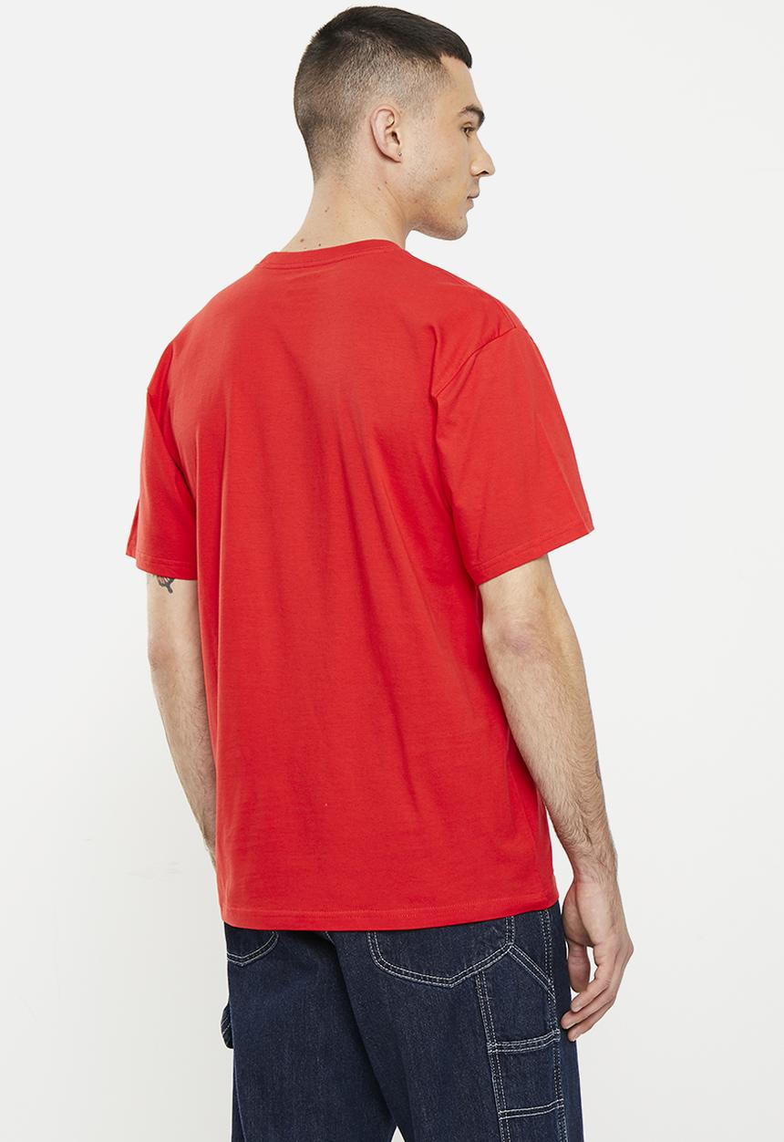 Vans - Left chest logo ii short sleeve - true red