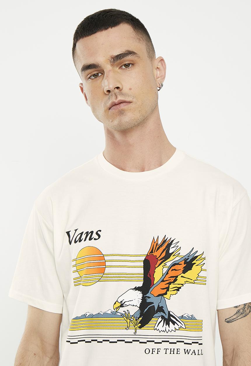 Vans - Soaring eagle short sleeve tee - marshmallow