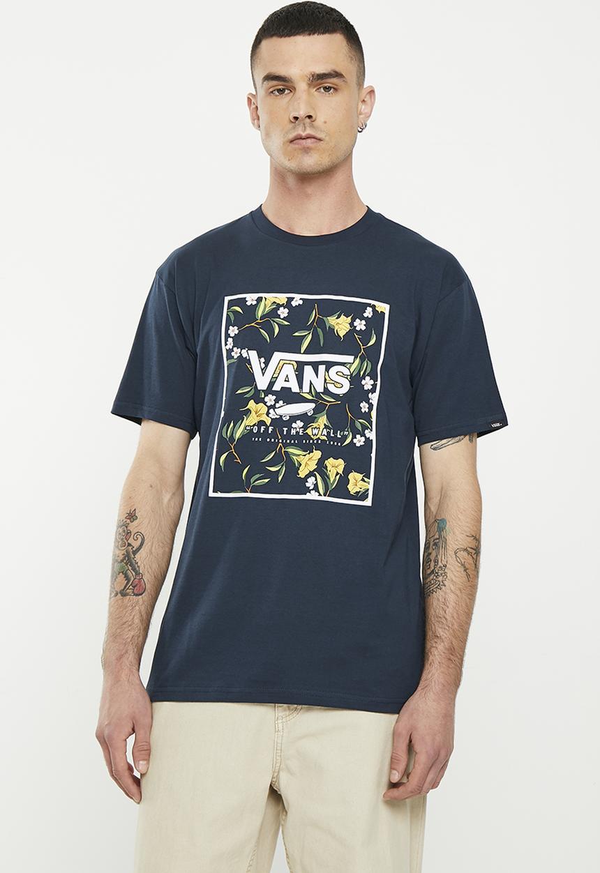Vans - Mn classic print box - navy & gold fusion