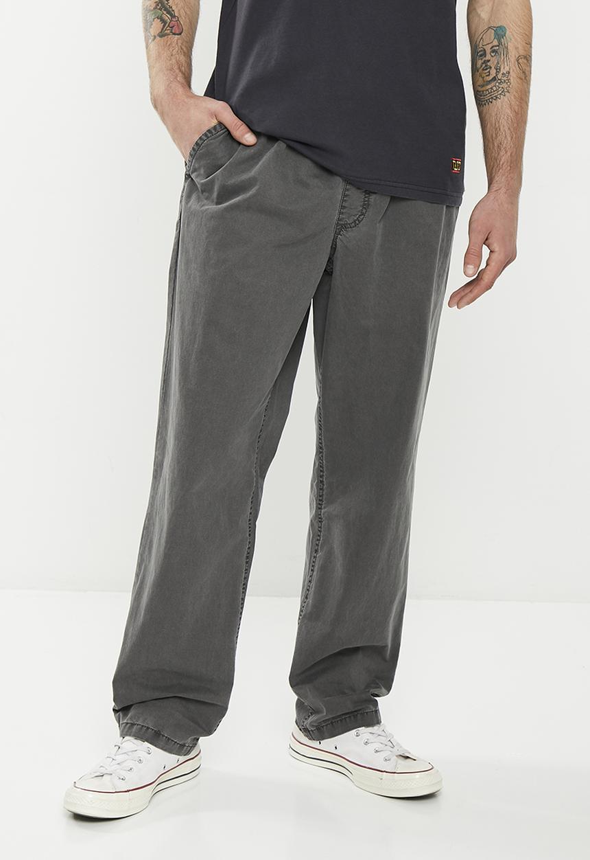 Vans - Range loose tapered salt wash pant - asphalt