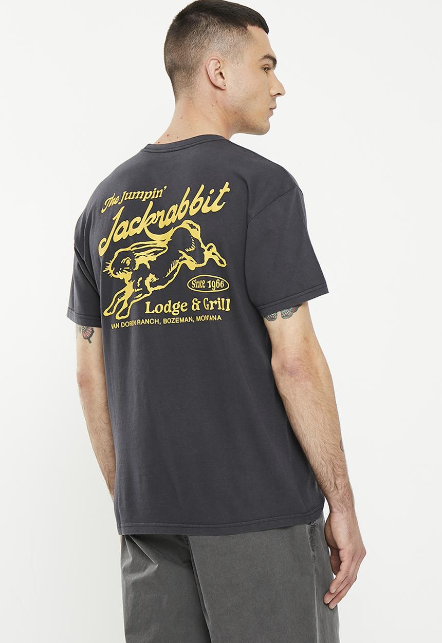 Vans - Jackrabbits grills overdye short sleeve tee - black