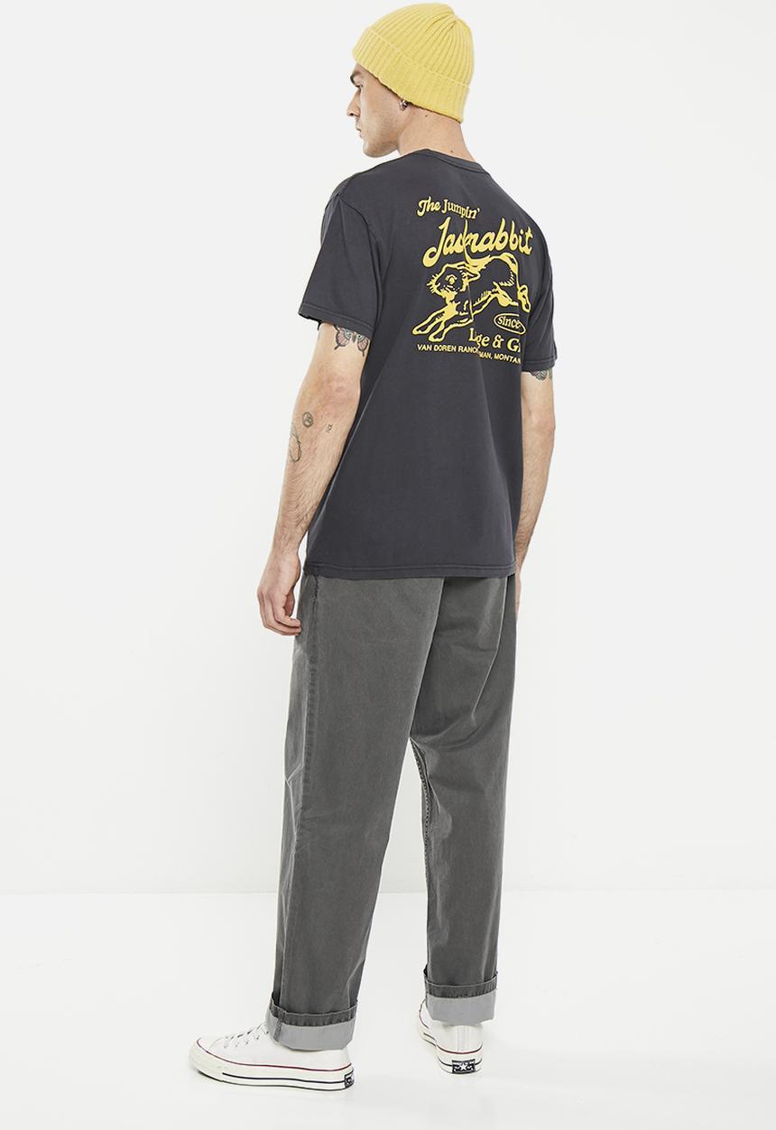 Vans - Jackrabbits grills overdye short sleeve tee - black