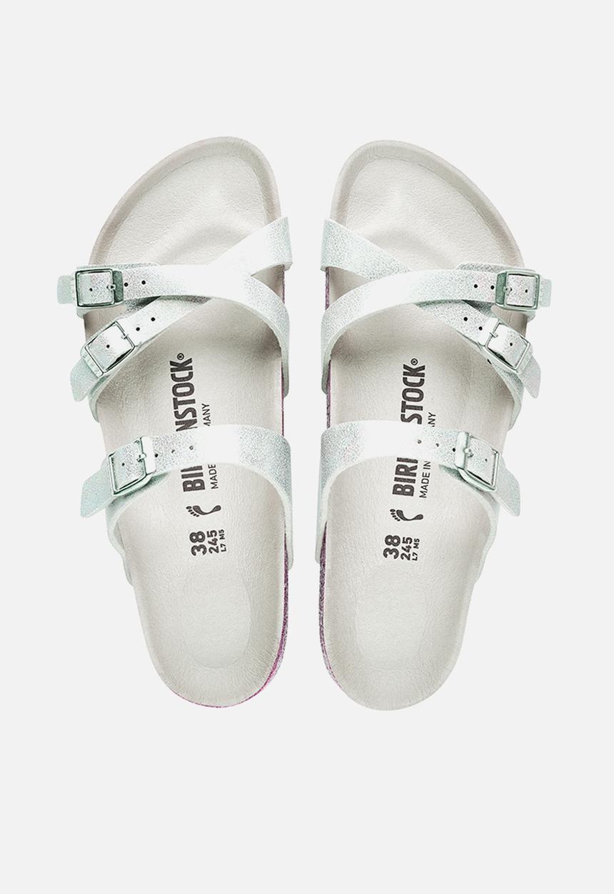 Birkenstock - Franca iridescent shine narrow - matcha