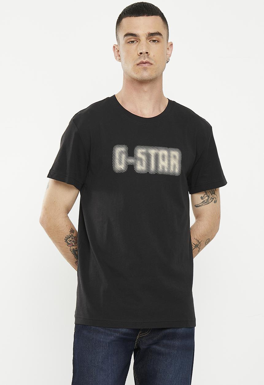 G-STAR - Dotted r t compact jersey o - dk black