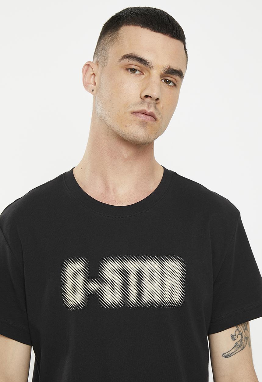 G-STAR - Dotted r t compact jersey o - dk black