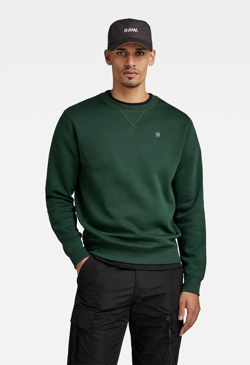 G-STAR - Premium core r sweat l\s pacior sweat r - laub