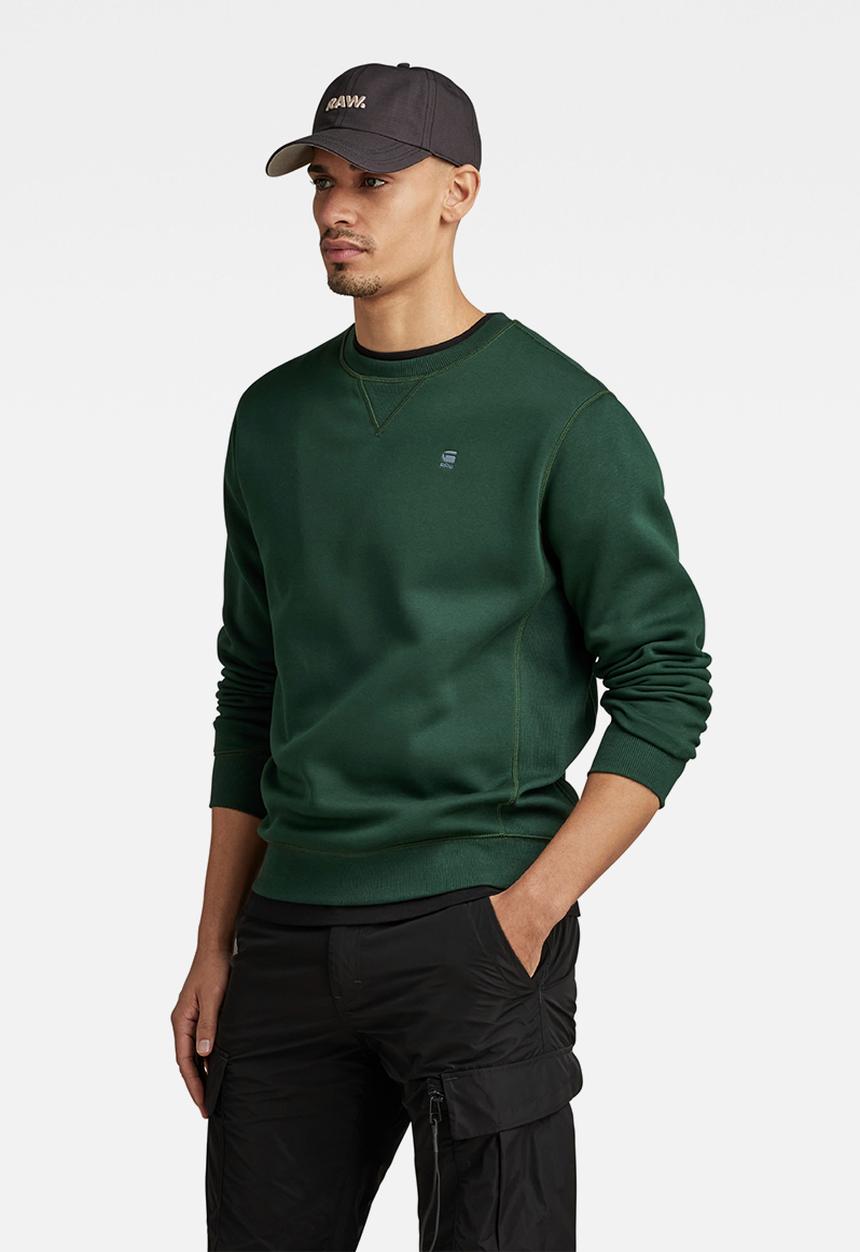 G-STAR - Premium core r sweat l\s pacior sweat r - laub