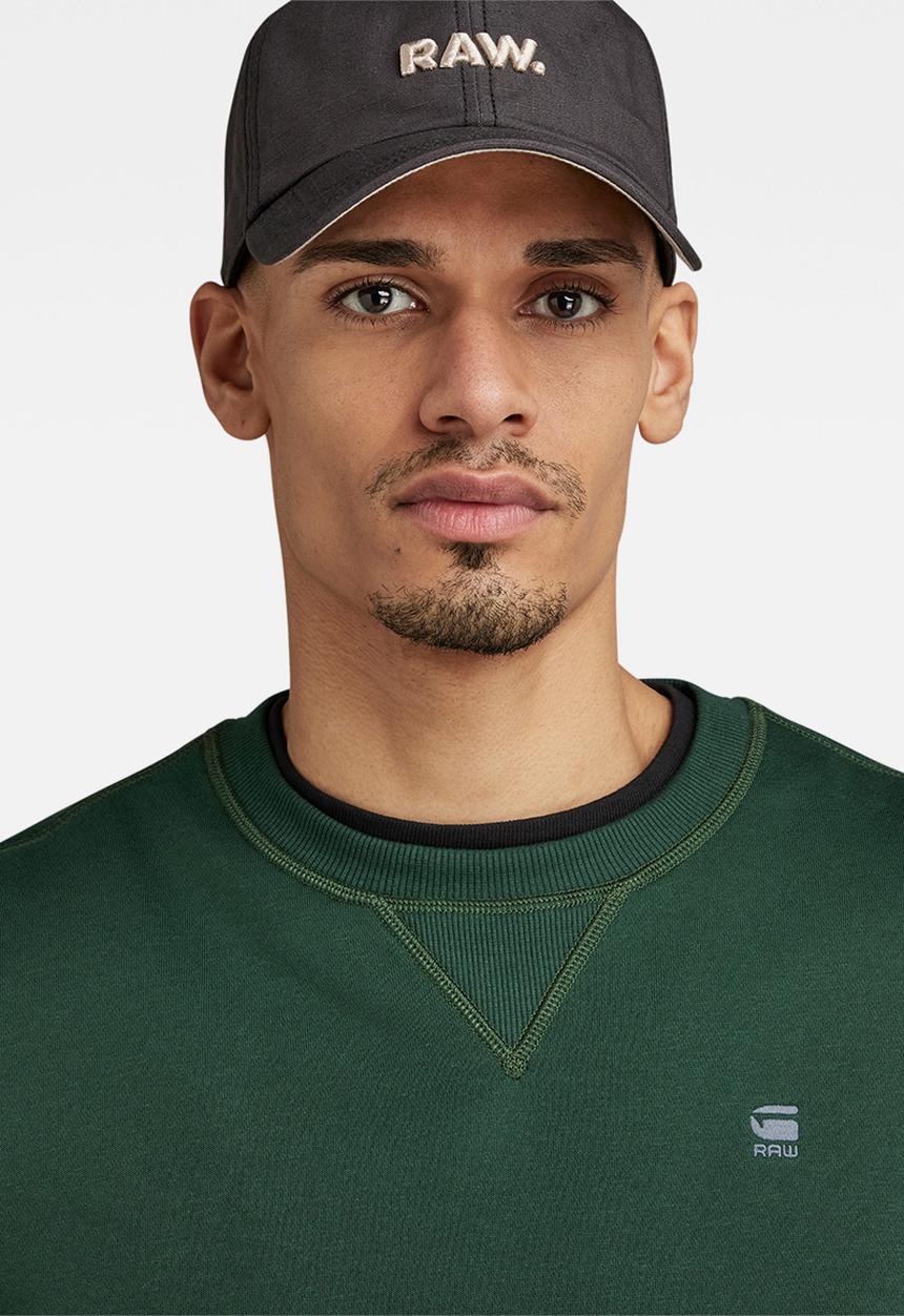 G-STAR - Premium core r sweat l\s pacior sweat r - laub