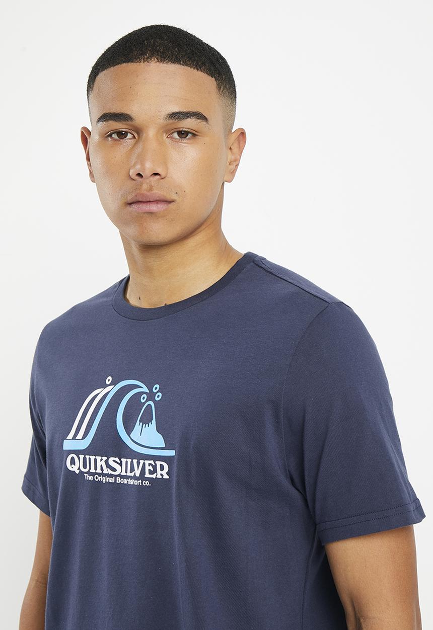 Quiksilver - Late drop short sleeve tee - navy