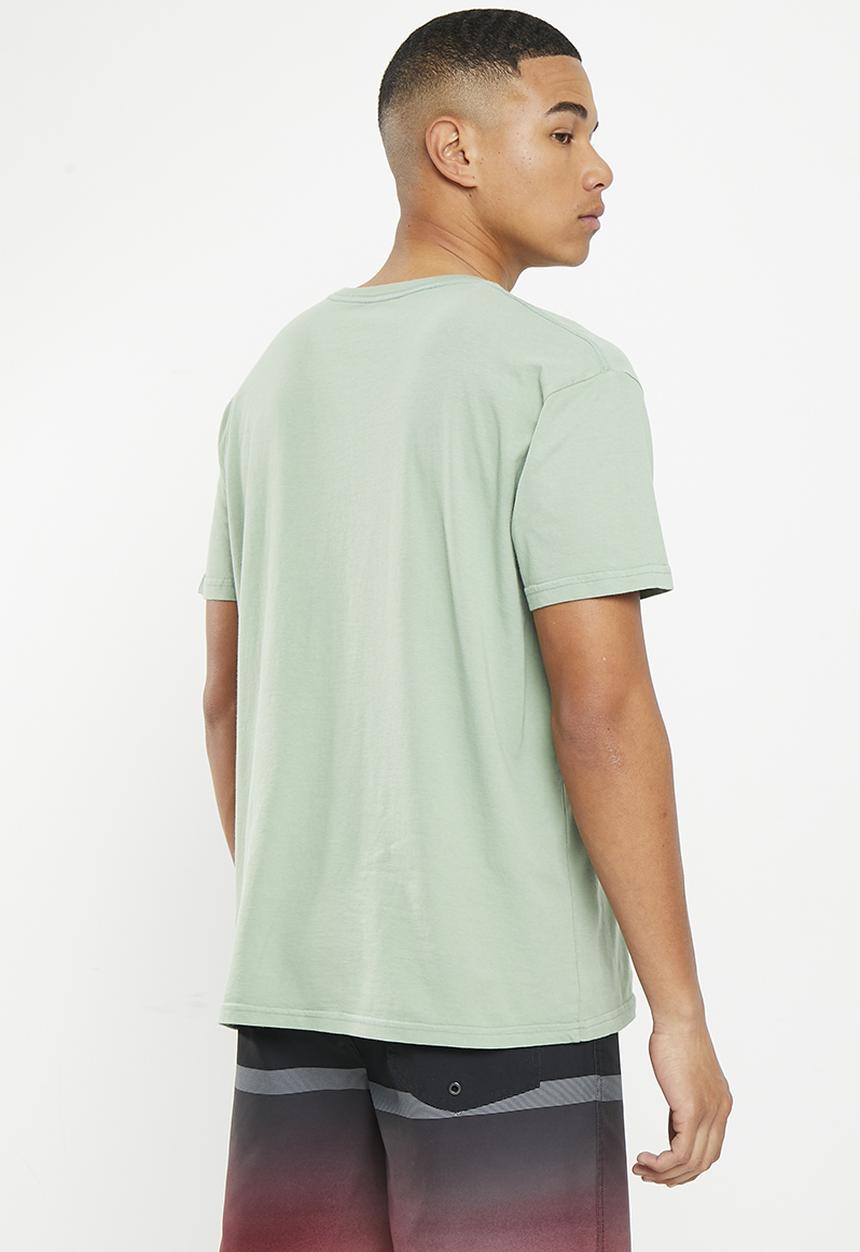 Quiksilver - Mw mini logo short sleeve - sage 