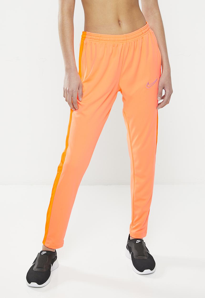 Nike - W nk df academy pant - orange pulse/total orange/fuchsia glow