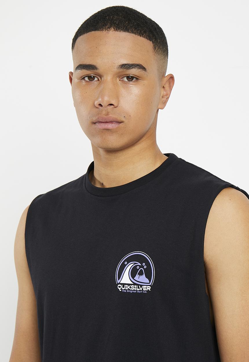 Quiksilver - Clean circle muscle - black