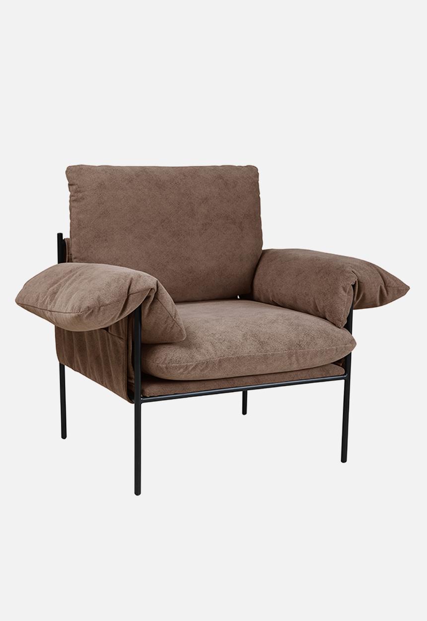 Sixth Floor - Eliana occasional chair - chocolate