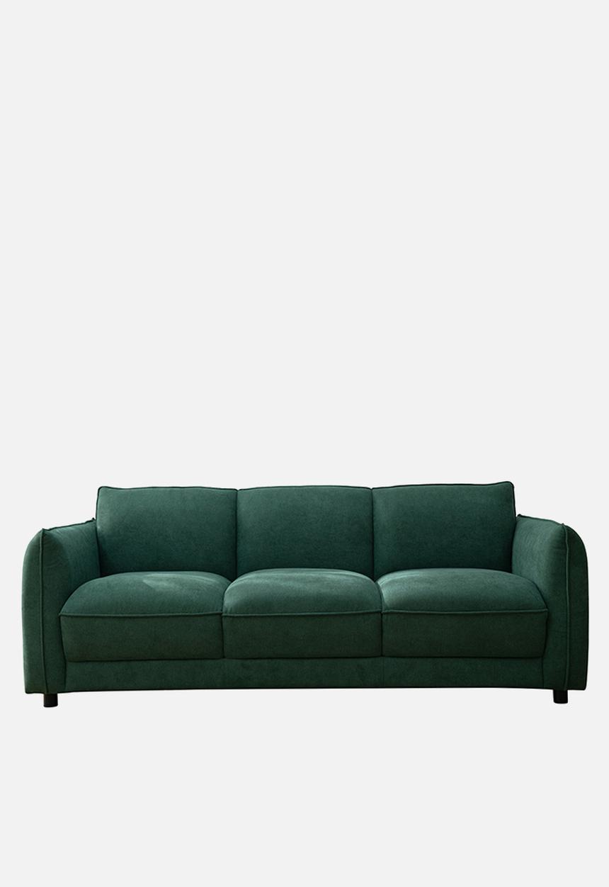 Sixth Floor - Declan 3 seater - green