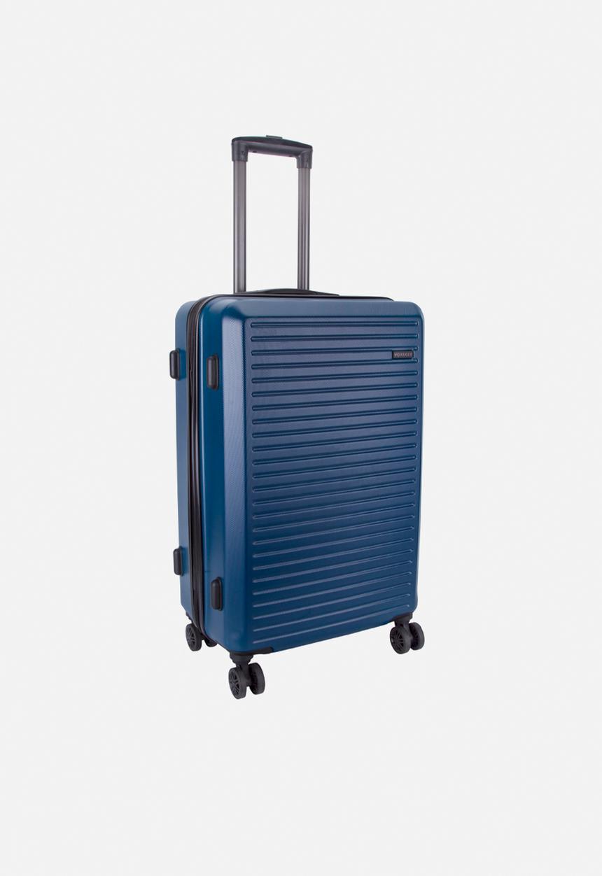 Voyager - Mahe 4 wheel trolley case - navy blue 