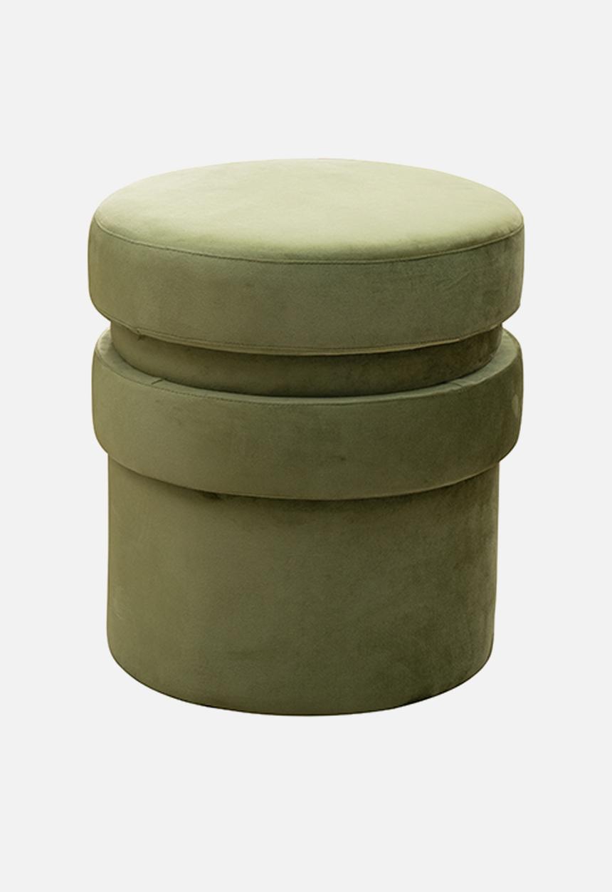 Sixth Floor - Odin ottoman - moss green