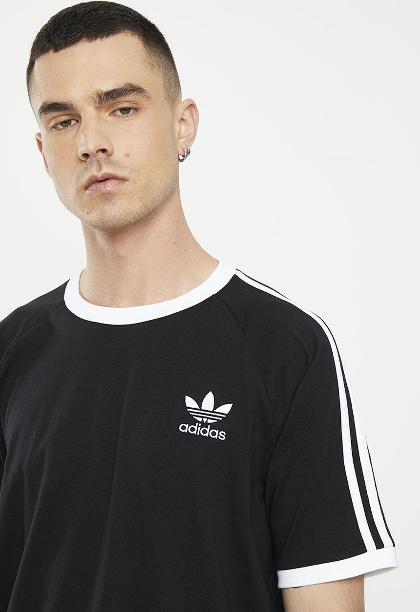 adidas Originals - 3-stripe tee m - black 