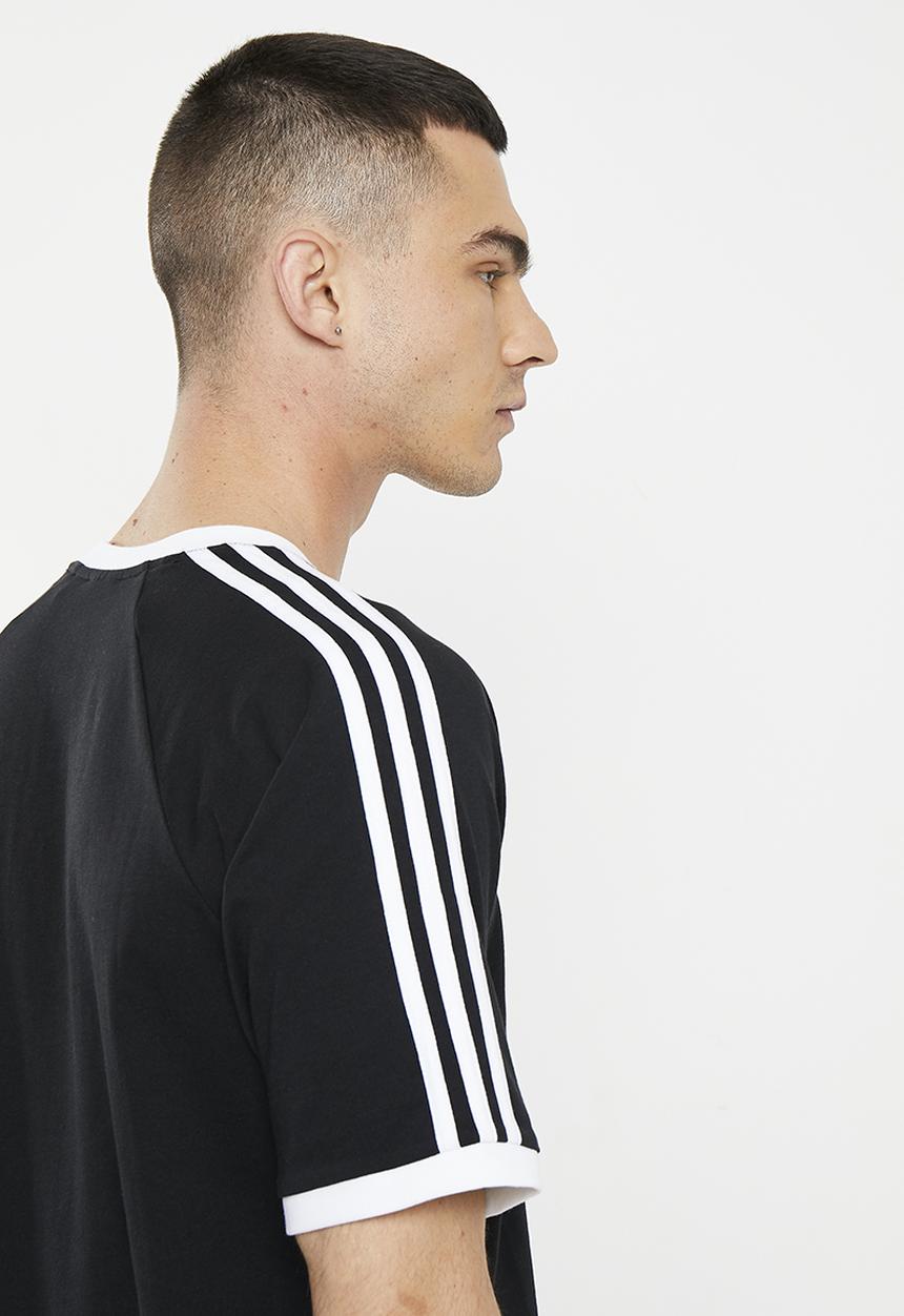 adidas Originals - 3-stripe tee m - black 