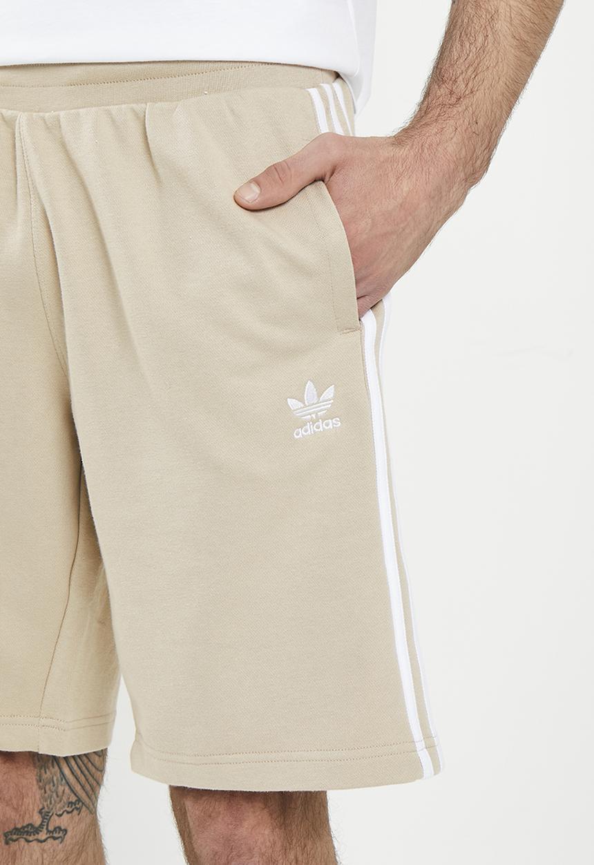 adidas Originals - 3 stripe short m - beige