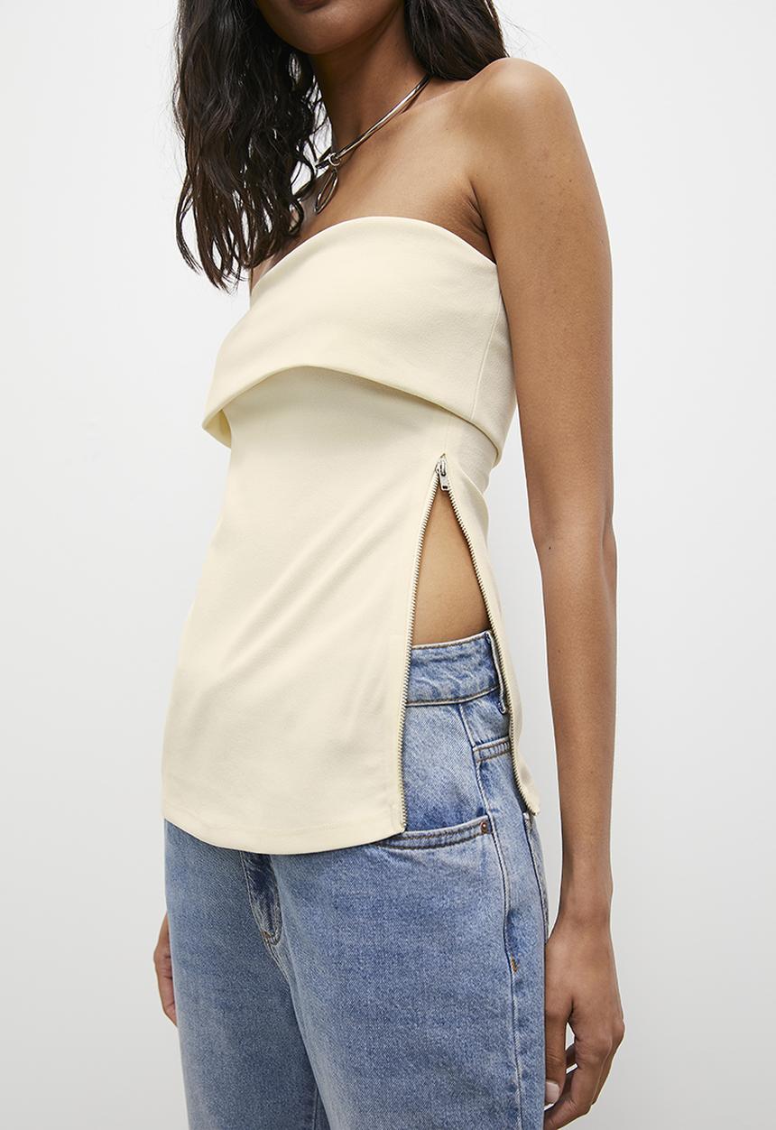 Superbalist - Tube tunic - off white 