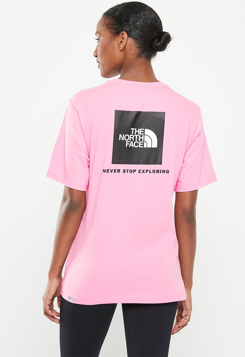 The North Face - W relaxed redbox tee - orchid pink