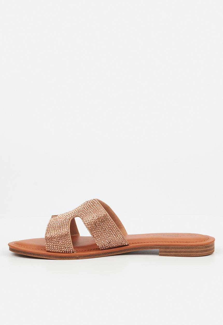Miss Black - Siena 8 sandal - rose gold
