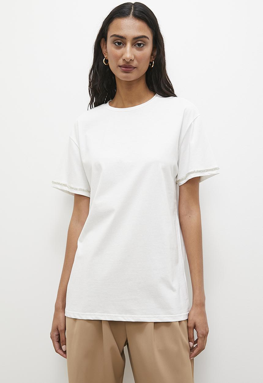 Superbalist - Easy bling top - white