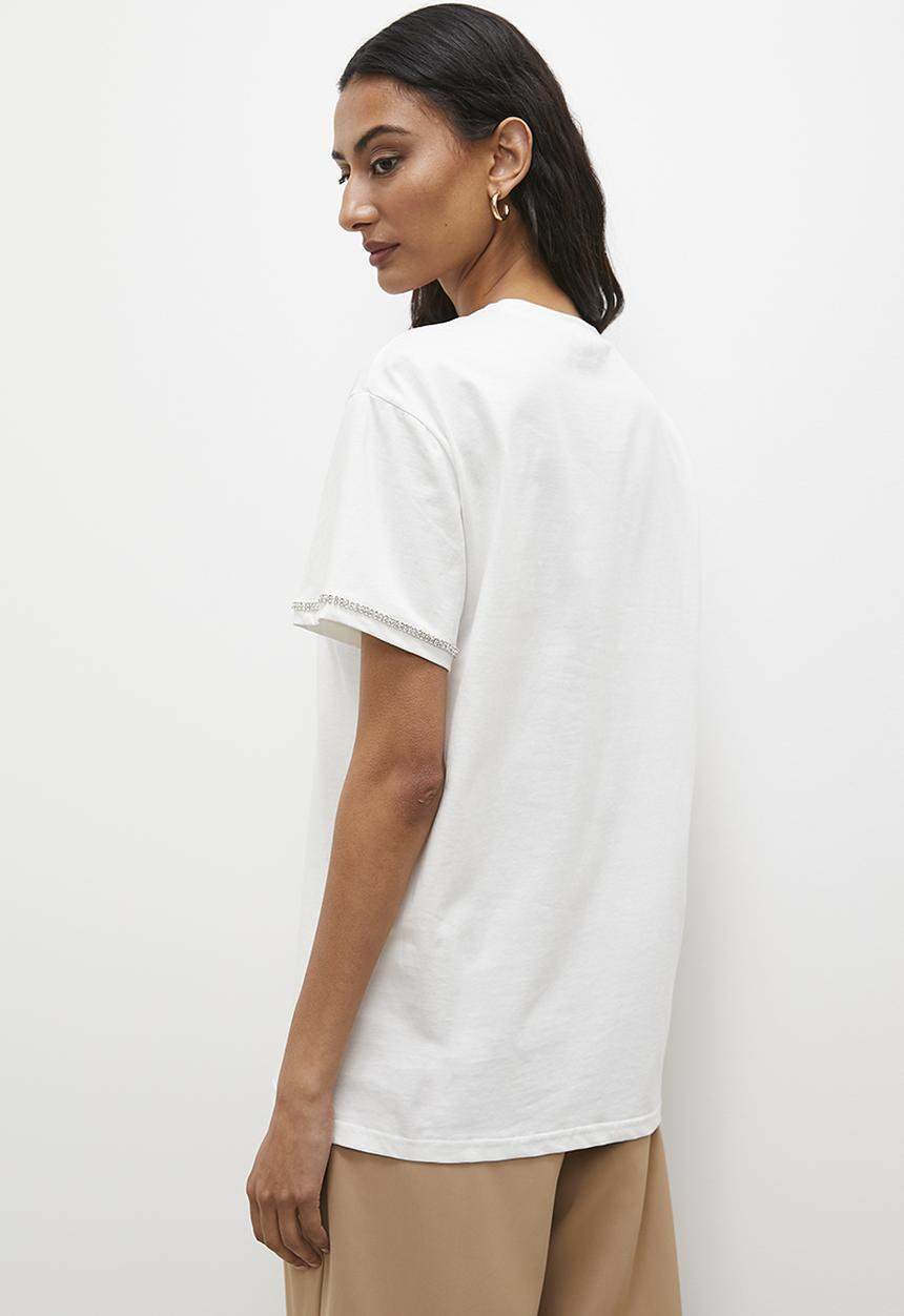 Superbalist - Easy bling top - white